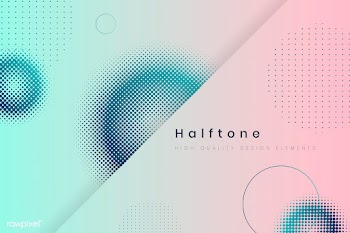 Halftone gradient background | Free stock vector - 591659