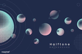 Halftone gradient background | Free stock vector - 591664