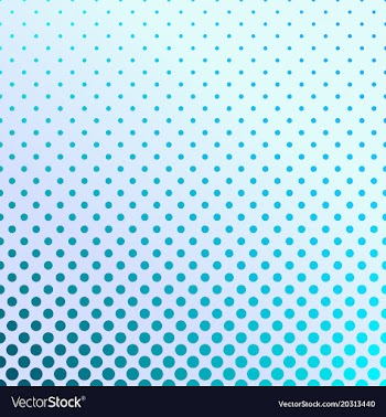 Halftone gradient circle pattern background vector image