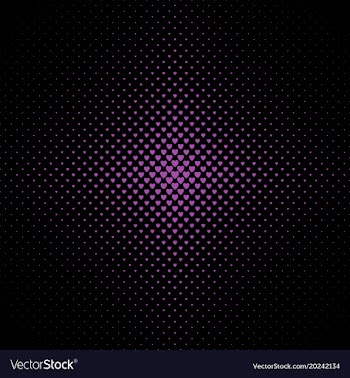 Halftone heart pattern background - love graphic vector image