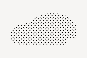 Halftone organic shape clip art | Free Vector - rawpixel