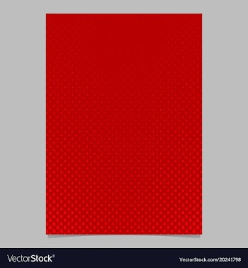 Halftone pine tree pattern brochure template vector image