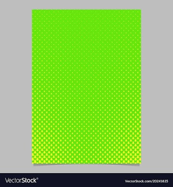 Halftone pine tree pattern brochure template vector image