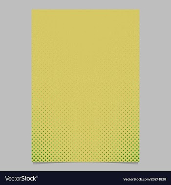 Halftone pine tree pattern brochure template vector image