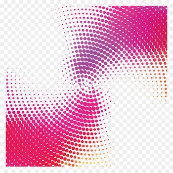 Halftone Polka dot Adobe Illustrator - Red tech polka dot pattern 