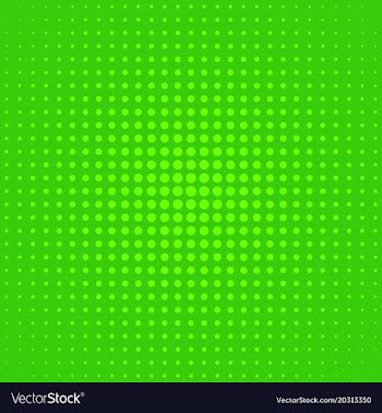Halftone polka dot pattern background template vector image