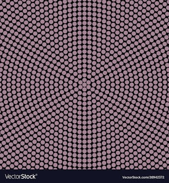 Halftone retro abstract round circle pattern vector image