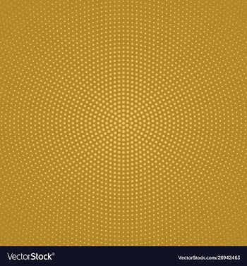 Halftone round dot pattern background - abstract vector image