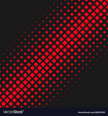 Halftone square background pattern design vector image