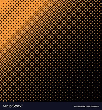 Halftone square pattern background - design vector image
