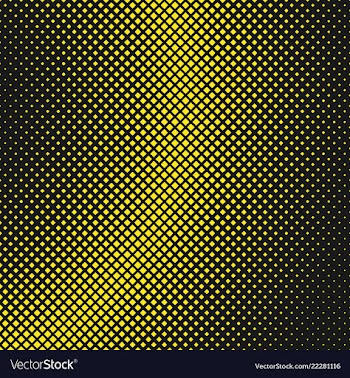 Halftone square pattern background design vector image