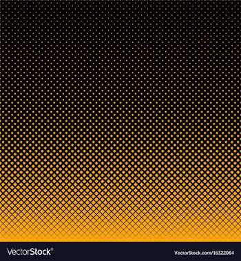 Halftone square pattern background - from squared vector image