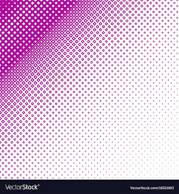 Halftone square pattern background - from squares vector image