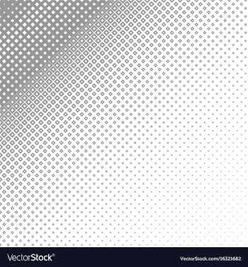 Halftone square pattern background - graphic vector image