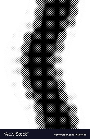 halftone wave dot