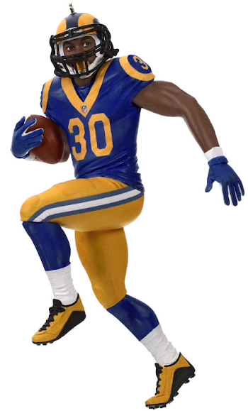 Hallmark Keepsake Christmas Ornaments-2019 Todd Gurley - Los ...