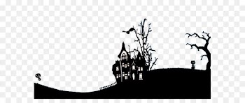 Halloween 1080p 4K resolution Wallpaper - Halloween black and white painting 
