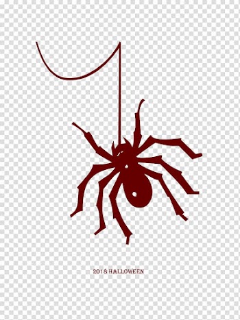 Halloween 2018 one spider., others transparent background PNG clipart