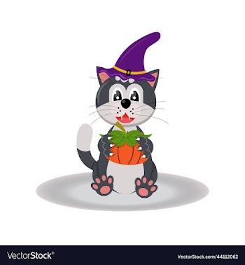 halloween and cat 1