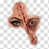 Halloween app Zombie Camera, eye_ transparent background PNG clipart