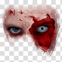 Halloween app Zombie Camera, eye_ transparent background PNG clipart