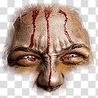 Halloween app Zombie Camera, eye_ transparent background PNG clipart