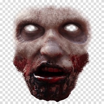 Halloween app Zombie Camera, face_ transparent background PNG clipart