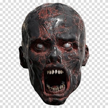 Halloween app Zombie Camera, face_ transparent background PNG clipart