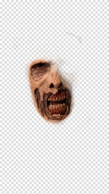 Halloween app Zombie Camera, face_ transparent background PNG clipart