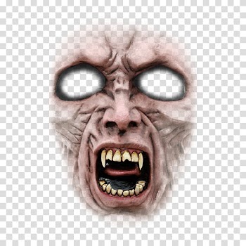 Halloween app Zombie Camera, face_ transparent background PNG clipart