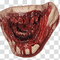 Halloween app Zombie Camera, mouth_ transparent background PNG clipart