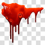 Halloween app Zombie Camera, thumb_bloody_ transparent background PNG clipart