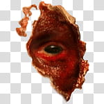 Halloween app Zombie Camera, thumb_eye_ transparent background PNG clipart