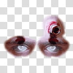 Halloween app Zombie Camera, thumb_eye_ transparent background PNG clipart