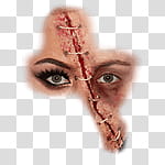 Halloween app Zombie Camera, thumb_eye_ transparent background PNG clipart