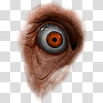 Halloween app Zombie Camera, thumb_eye_ transparent background PNG clipart