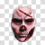Halloween app Zombie Camera, thumb_face_ transparent background PNG clipart