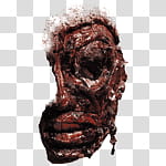 Halloween app Zombie Camera, thumb_face_ transparent background PNG clipart