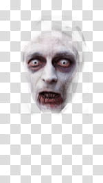 Halloween app Zombie Camera, thumb_face_ transparent background PNG clipart