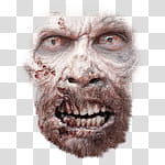 Halloween app Zombie Camera, thumb_face_ transparent background PNG clipart