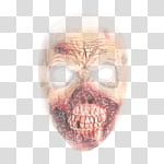Halloween app Zombie Camera, thumb_face_ transparent background PNG clipart