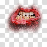 Halloween app Zombie Camera, thumb_mouth_ transparent background PNG clipart