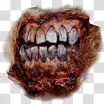 Halloween app Zombie Camera, thumb_mouth_ transparent background PNG clipart