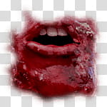 Halloween app Zombie Camera, thumb_mouth_ transparent background PNG clipart