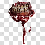 Halloween app Zombie Camera, thumb_mouth_ transparent background PNG clipart
