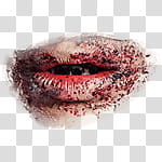 Halloween app Zombie Camera, thumb_mouth_ transparent background PNG clipart
