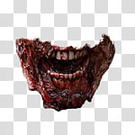 Halloween app Zombie Camera, thumb_mouth_ transparent background PNG clipart