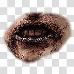 Halloween app Zombie Camera, thumb_mouth_ transparent background PNG clipart
