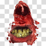 Halloween app Zombie Camera, thumb_mouth_ transparent background PNG clipart