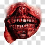 Halloween app Zombie Camera, thumb_mouth_ transparent background PNG clipart